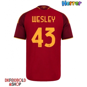 AS Roma Wesley Franca #43 Hjemmebanetrøje 2026-27 Kort ærmer